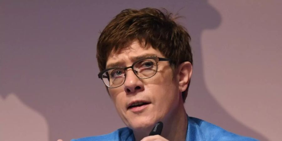 Bundesverteidigungsministerin Annegret Kramp-Karrenbauer