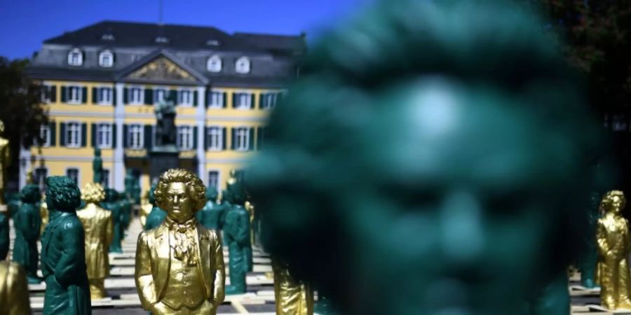 Beethoven-Installation von Ottmar Hörl in Bonn