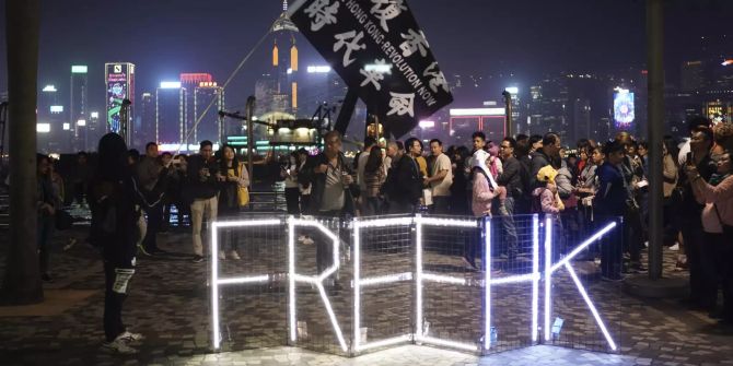 Hong Kong Proteste