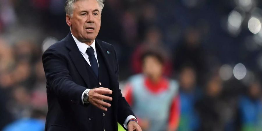 Carlo Ancelotti SSC Neapel