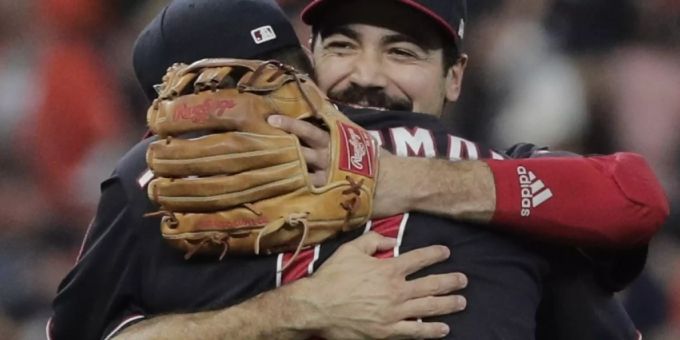 Die Washington Nationals träumen vom ersten Sieg in den World Series Die Washington Nationals träumen vom ersten Sieg in den World Series
