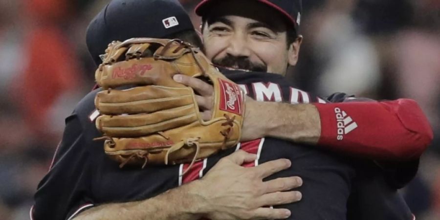 Die Washington Nationals träumen vom ersten Sieg in den World Series