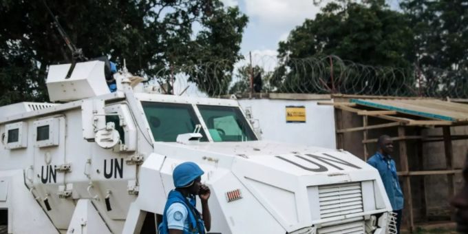 Monusco-Fahrzeug in Beni. (Archivbild) kongo