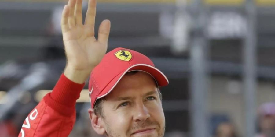 Sebastian Vettel steht beim Grand Prix in Sotschi erneut unter Druck. Foto: Luca Bruno/AP