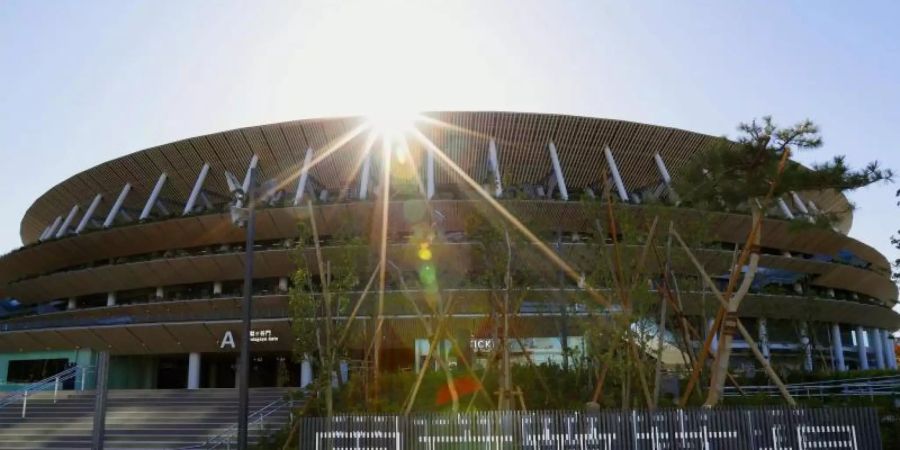 Das neue Nationalstadion in Tokio. Foto: kyodo/dpa