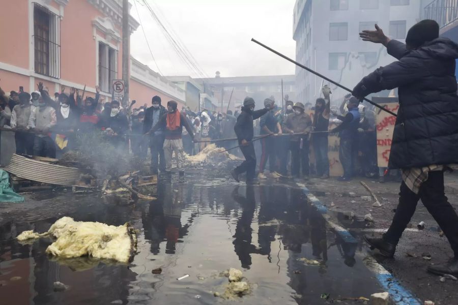 Protests in Quito after
