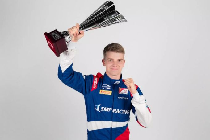 Robert Shwartzman, frisch gebackener Formel-3-Meister, ist eines von Ferraris Nachwuchstalenten. Ferrari Robert Shwartzman Prema