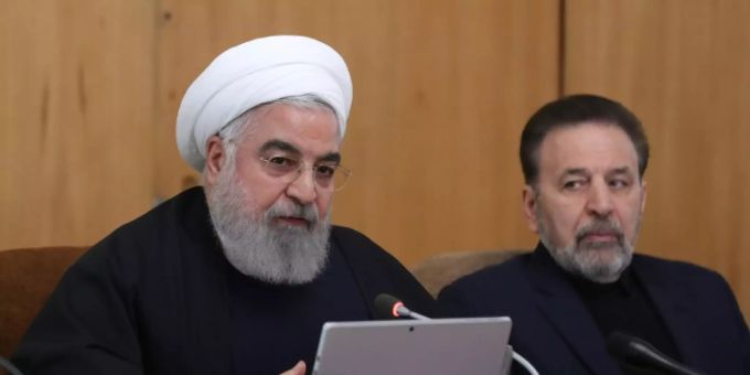 Iranischer Präsident Hassan Ruhani Iranischer Präsident Hassan Ruhani