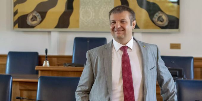 Sicherheitsdirektor Dimitri Moretti (SP) tritt bei den Wahlen im kommenden März erneut an. Dimitri Moretti