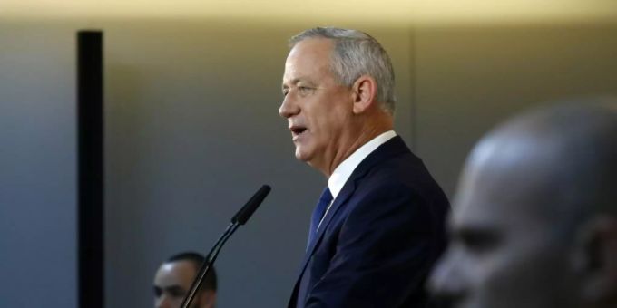 Oppositionsführer Benny Gantz Oppositionsführer Benny Gantz