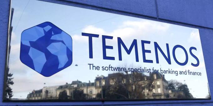 Das Logo des Bankensoftware-Anbieters Temenos. (Archivbild) temenos group
