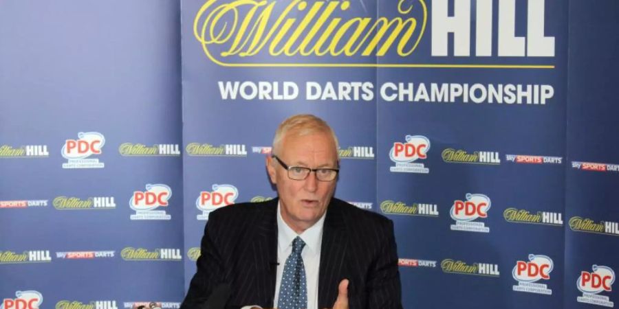 PDC-Boss Barry Hearn. Foto: Philip Dethlefs/dpa