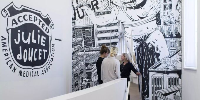 Comix Festival in der akku Kunstplattform in Emmen. (Archivbild) Akku Emmen