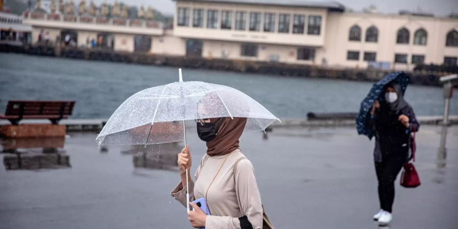 regen in istanbul