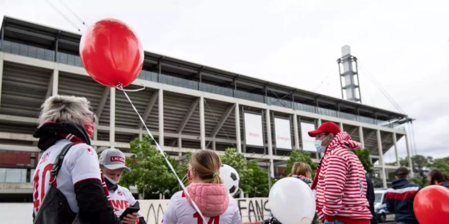 Der 1. FC Köln will nur noch gegen das Coronavirus geimpfte oder genesene Zuschauer ins Stadion lassen. Foto: Marius Becker/dpa