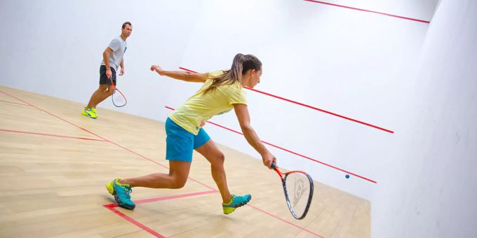Squash-Spieler