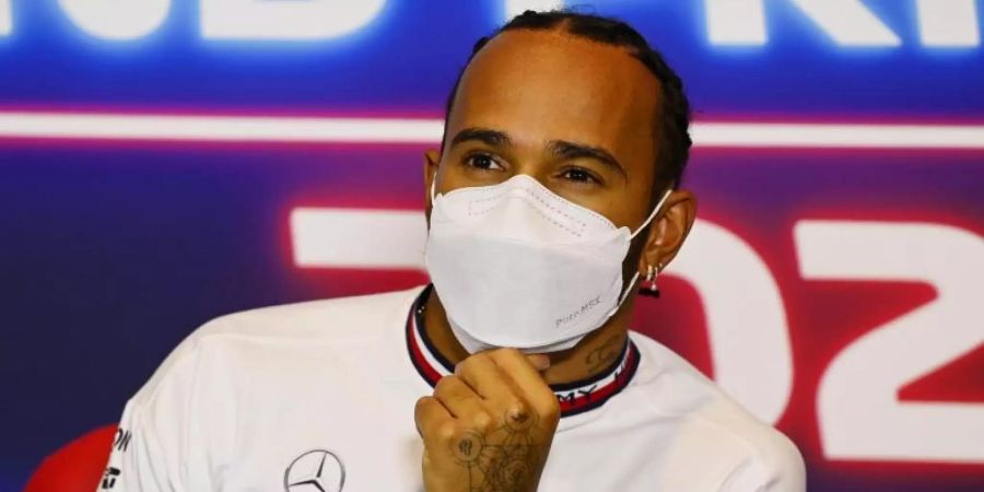 Freut sich auf sein Heimspiel in Silverstone: Lewis Hamilton. Foto: Mark Sutton/Pool Motorsport Images/AP/dpa