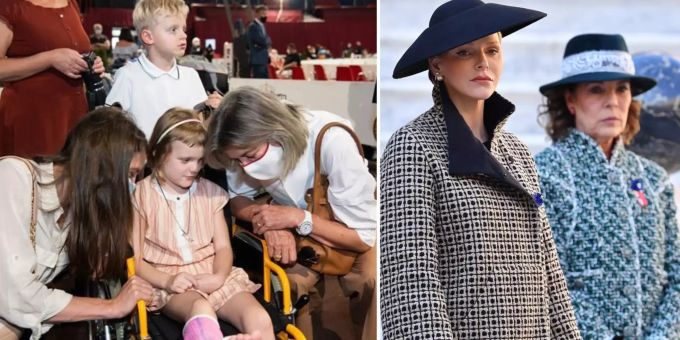 Kids bei Schwägerin - Diese Bilder sind Schlag ins Gesicht für Charlène