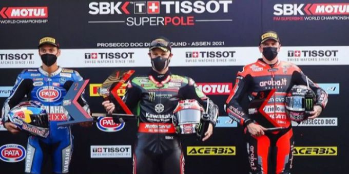 WSBK Assen FT3 - Scott Redding fährt Bestzeit