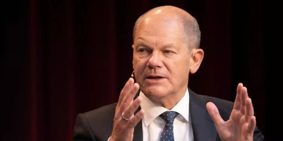 «Ein Prozess, der einen Übergang benötigt»: Bundesfinanzminister Olaf Scholz. Foto: Bernd Weissbrod/dpa