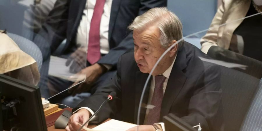 UN-Generalsekretär António Guterres