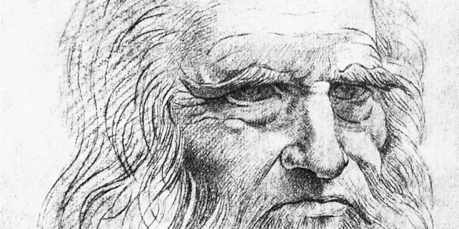 Ein Porträt des Universalgelehrten Leonardo da Vinci: Ahnenforscher untersuchten seinen Stammbaum und fanden heraus, dass er mindestens 22 Halbbrüder, aber keine Kinder hatte. (Archivbild)