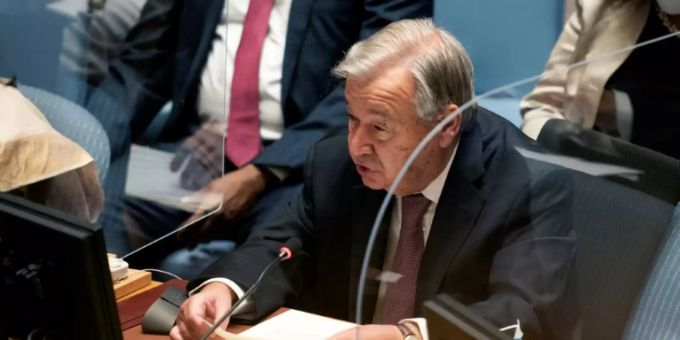 UN-Generalsekretär António Guterres UN-Generalsekretär António Guterres