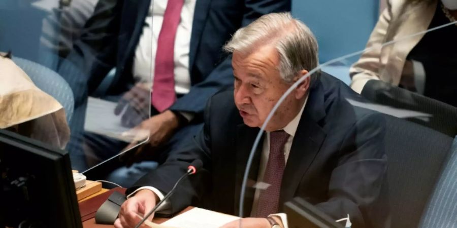 UN-Generalsekretär António Guterres