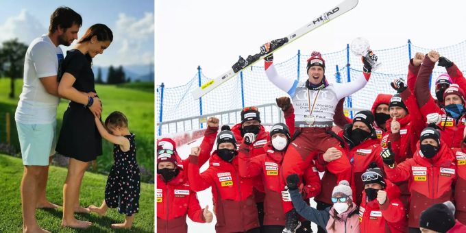 Nach Tochter Clea (3) - Ski-Star Beat Feuz wird zum zweiten Mal Vater!