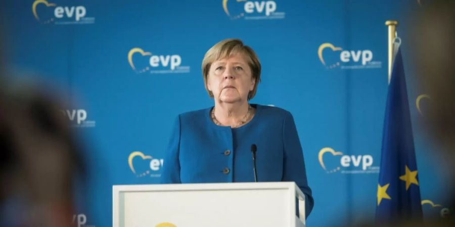Merkel bei der EVP