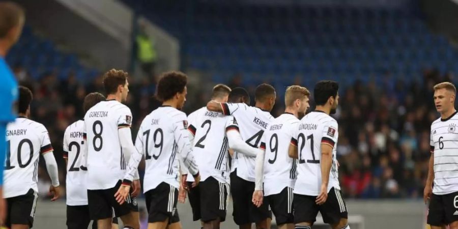 Die DFB-Elf gewinnt auf Island mit 4:0. Foto: Christian Charisius/dpa