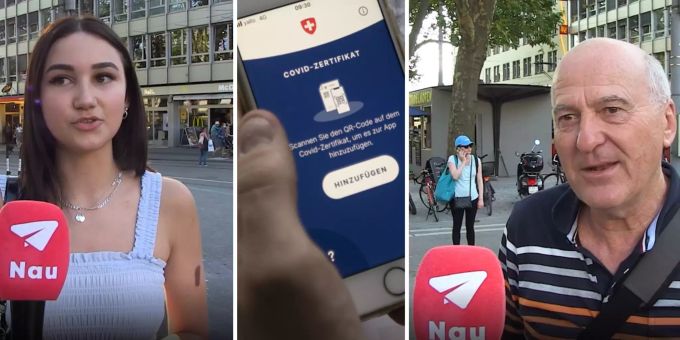 Nau.ch-Umfrage - Zürcher über das Zertifikat: «Erhöht den Impf-Druck»