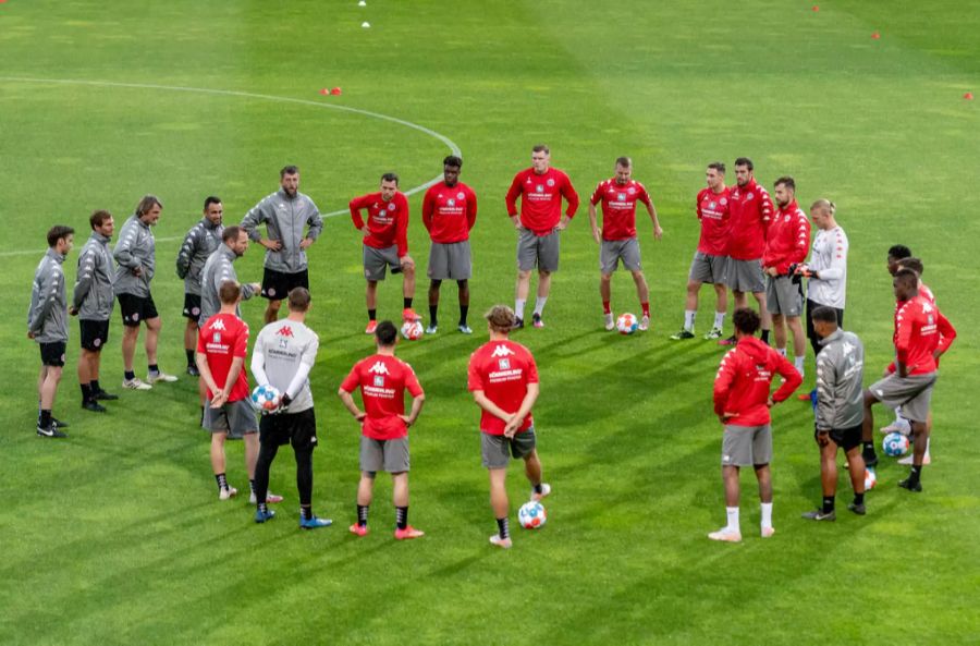 Und das vor dem schwierigen Auftakts-Match gegen RB Leipzig.