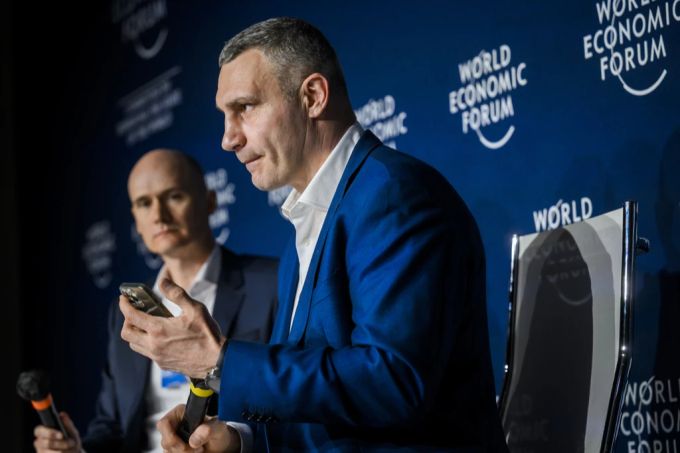 Vitali Klitschko, Bürgermeister von Kiew. Vitali Klitschko