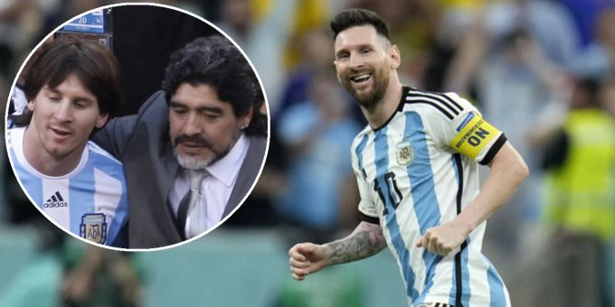 Heute WM-Halbfinal - Lionel Messi: «Maradona pusht uns vom Himmel aus»