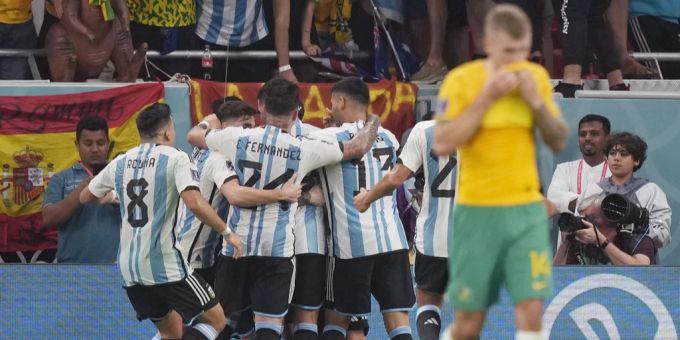 Messi trifft - Argentinien zittert sich gegen Aussies in Viertelfinal