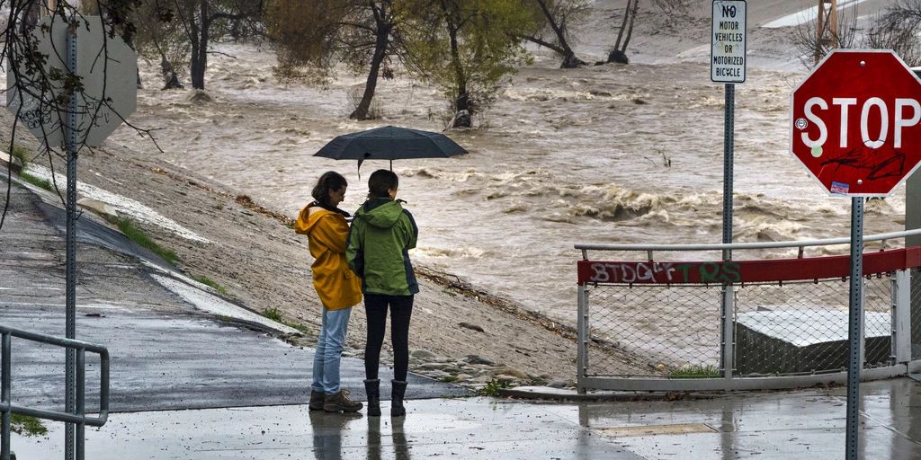 California hit again by storm and flooding