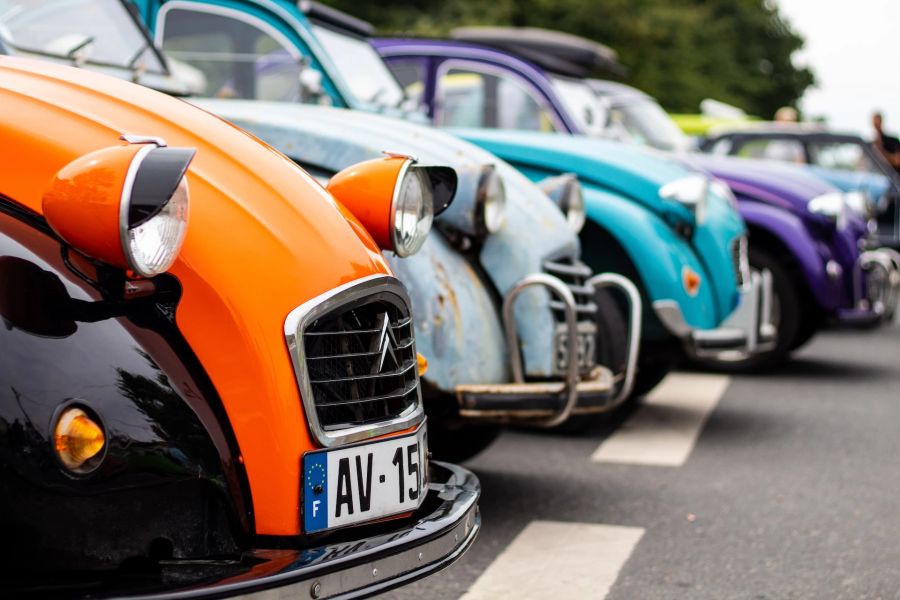 Autos Oldtimer Frankreich Ausstellung