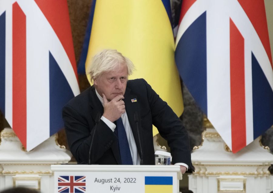 Grossbritanniens Ex-Premier Boris Johnson wirft Deutschland aber nun vor, zu Beginn des Ukraine-Kriegs auf eine Niederlage von Kiew gehofft zu haben.