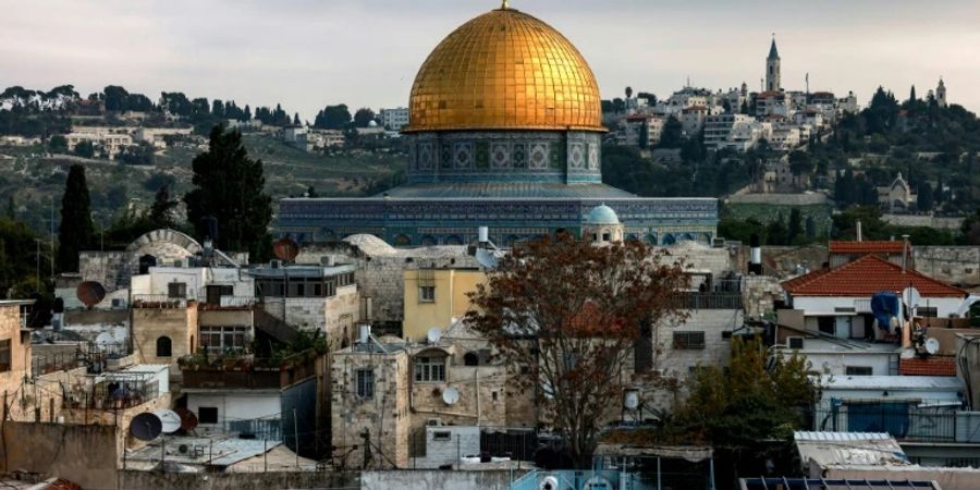 Blick auf Jerusalem