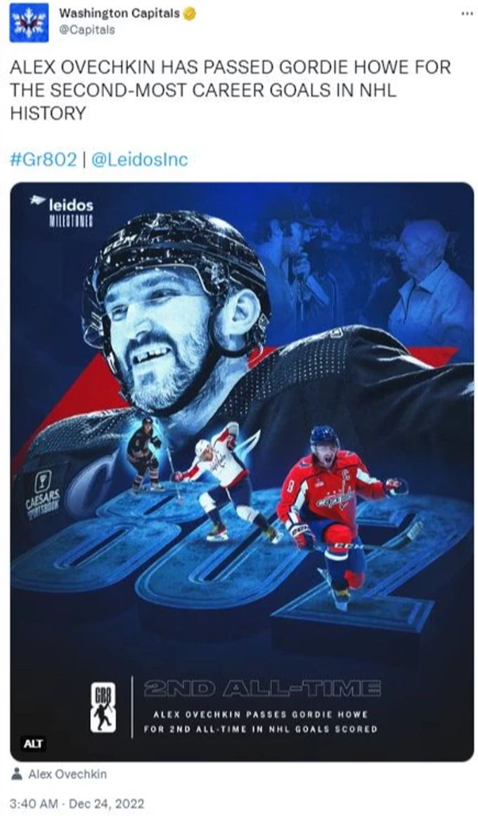 Alexander Owetschkin NHL