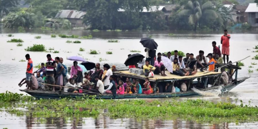 Rund 200 Tote durch Monsun-Regen in Südasien