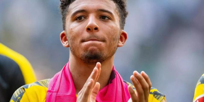 Stark geprägt von seinem früheren Trainer Pep Guardiola: BVB-Offensivspieler Jadon Sancho. Foto: Guido Kirchner Stark geprägt von seinem früheren Trainer Pep Guardiola: BVB-Offensivspieler Jadon Sancho. Foto: Guido Kirchner