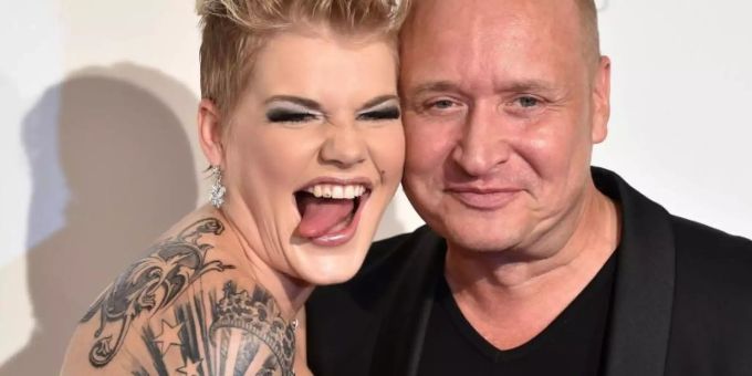 Melanie Müller und Ehemann Mike Blümel. melanie müller