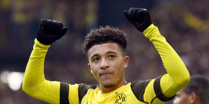 Jadon Sancho steht bei Borussia Dortmund unter Vertrag. Foto: Ina Fassbender Jadon Sancho steht bei Borussia Dortmund unter Vertrag. Foto: Ina Fassbender