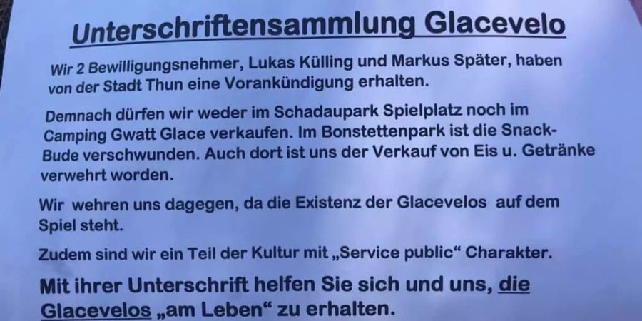 Glacevelo Thun