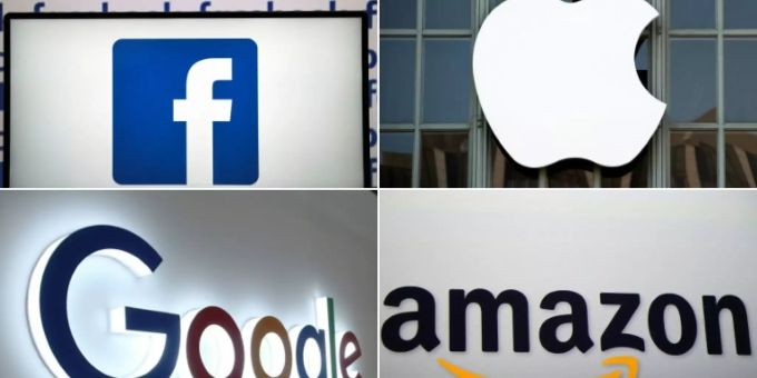 Facbook, Aplle, Google, Amazon Europa
