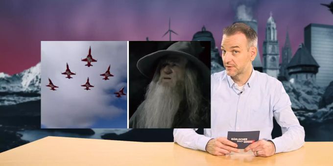 Bärlochers Polit-Show - Briten lachen Patrouille-Suisse zu Recht aus!
