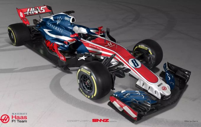 Haas Maserati Borja Sanz