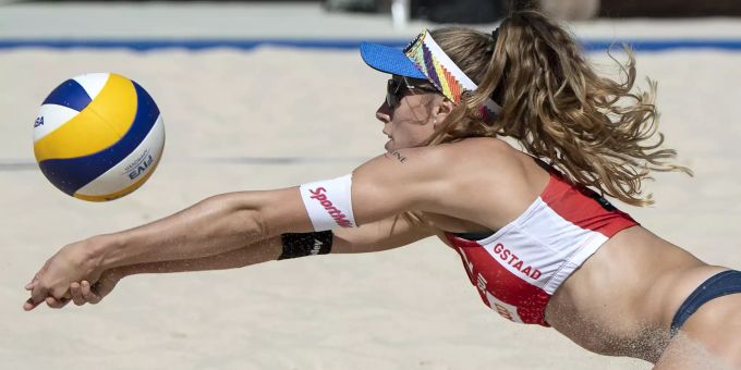 Vier Niederlagen - Kein guter Tag für Schweizer Volleyballer in Gstaad